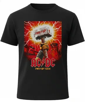 Camiseta Ac/Dc - 100% Algodão Premium - Modelo 2