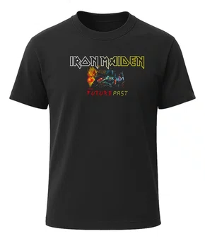 Camiseta Iron Maiden - 100% Algodão Premium - Modelo 1
